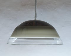 Noti Massari Renato Toso pour Leucos, rare verre à suspension à 3 couches Incalmos