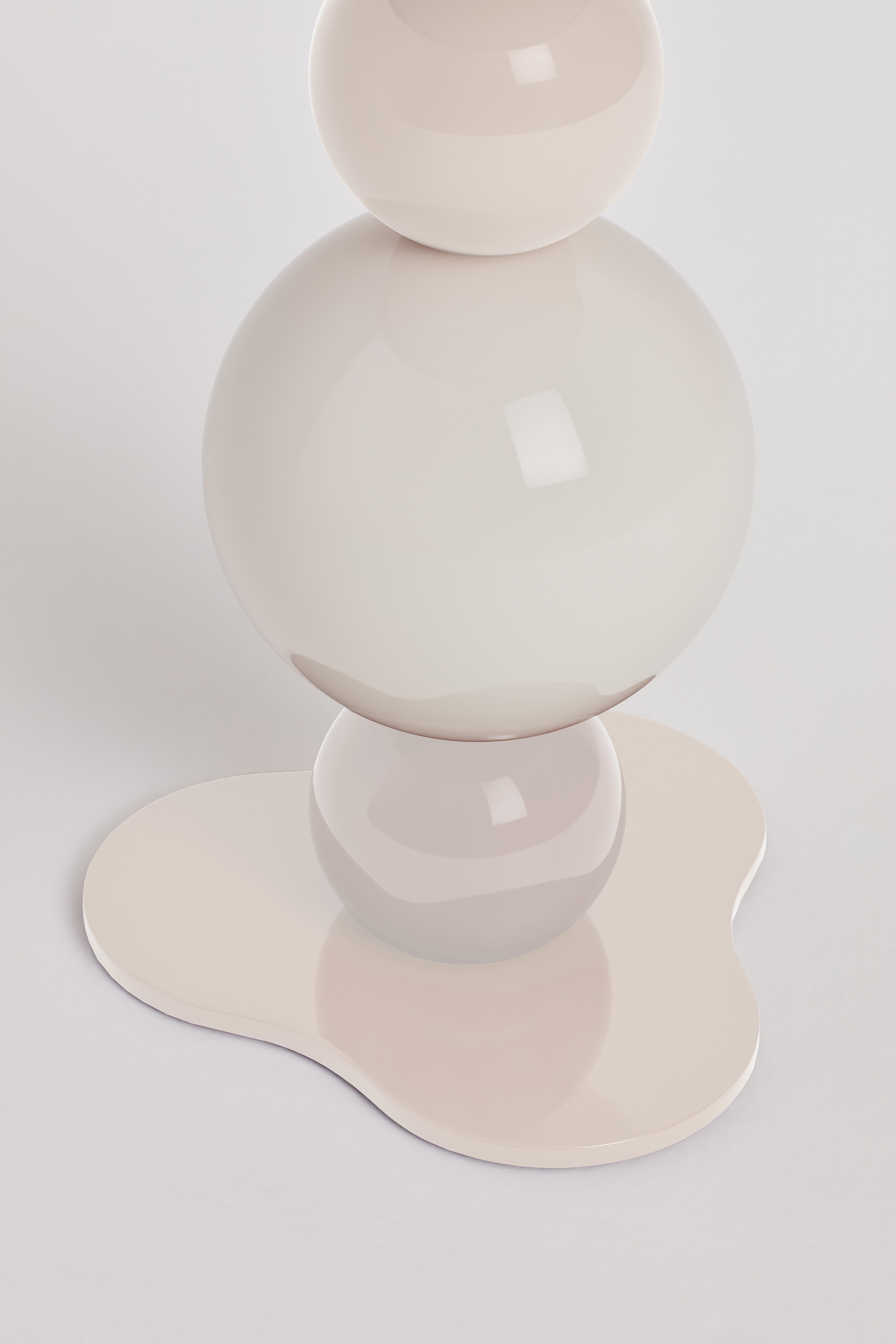 French Noto Side Table by Le Berre Vevaud For Sale