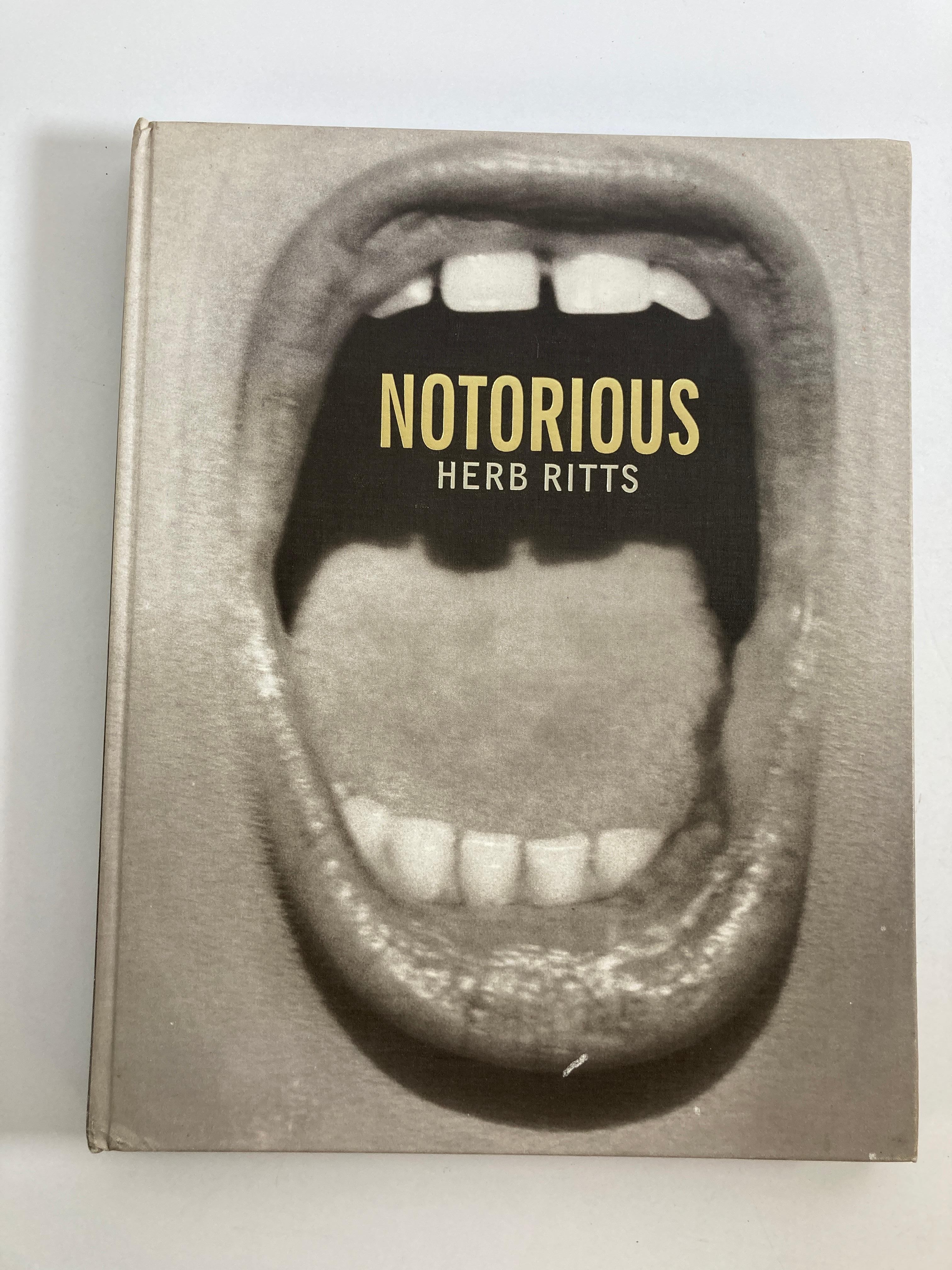 Notorious Hardcover book by Herb Ritts
The foremost photographer for Vanity Fair, Rolling Stone and Interview offers a sweeping array of virtually unpublished portraits of Madonna, Jack Nicholson, Elizabeth Taylor, William Burroughs, and other