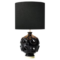 Notorious Liz Black Ceramic Table Lamp by Marioni LAB