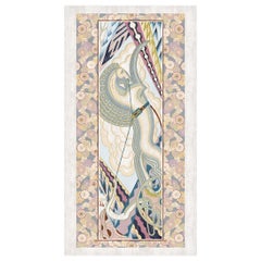 Notos - Designer Contemporary Hand Knotted Wool Silk Rug