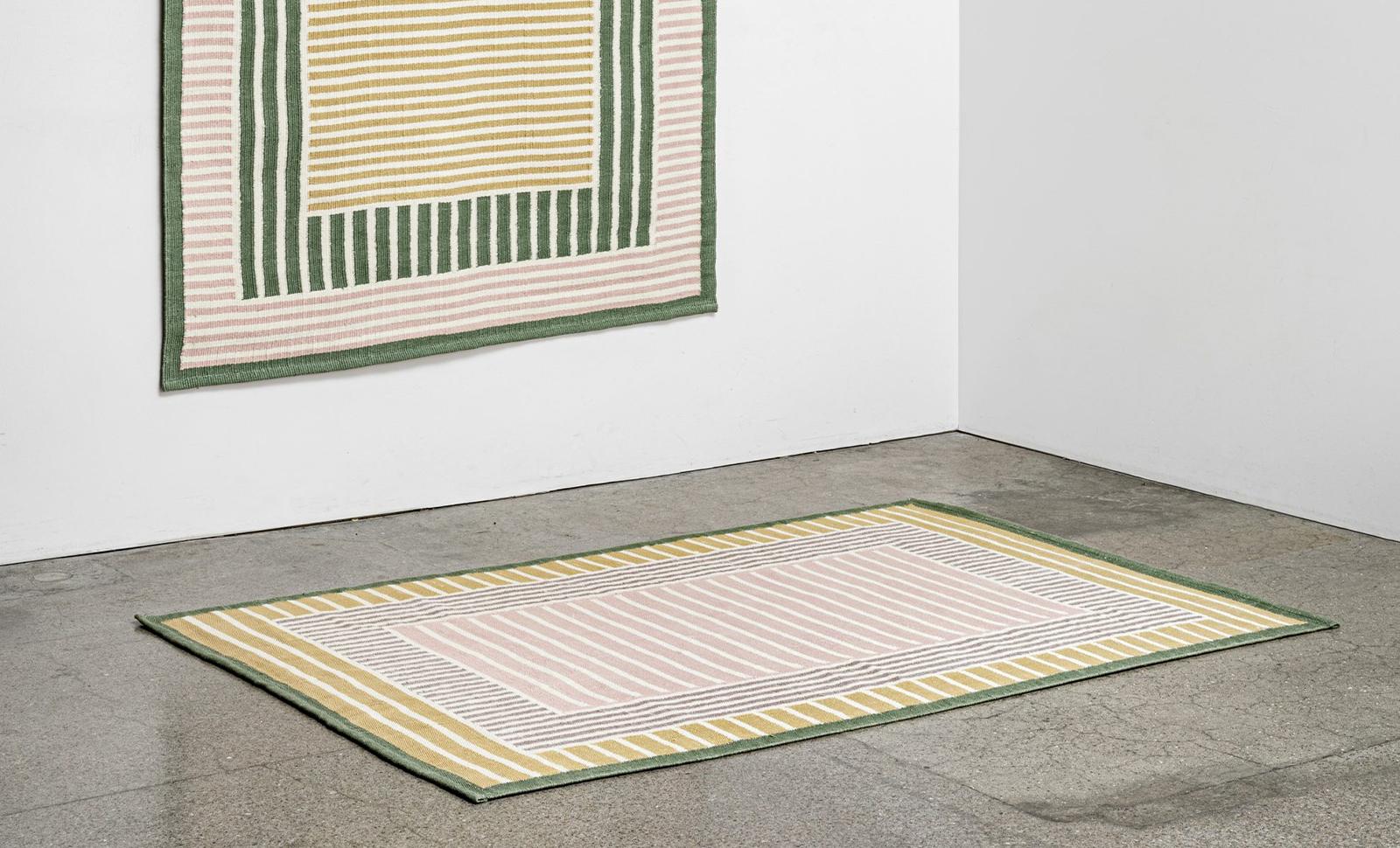 Danish Nougat Rose Hemp Carpet by Massimo Copenhagen For Sale