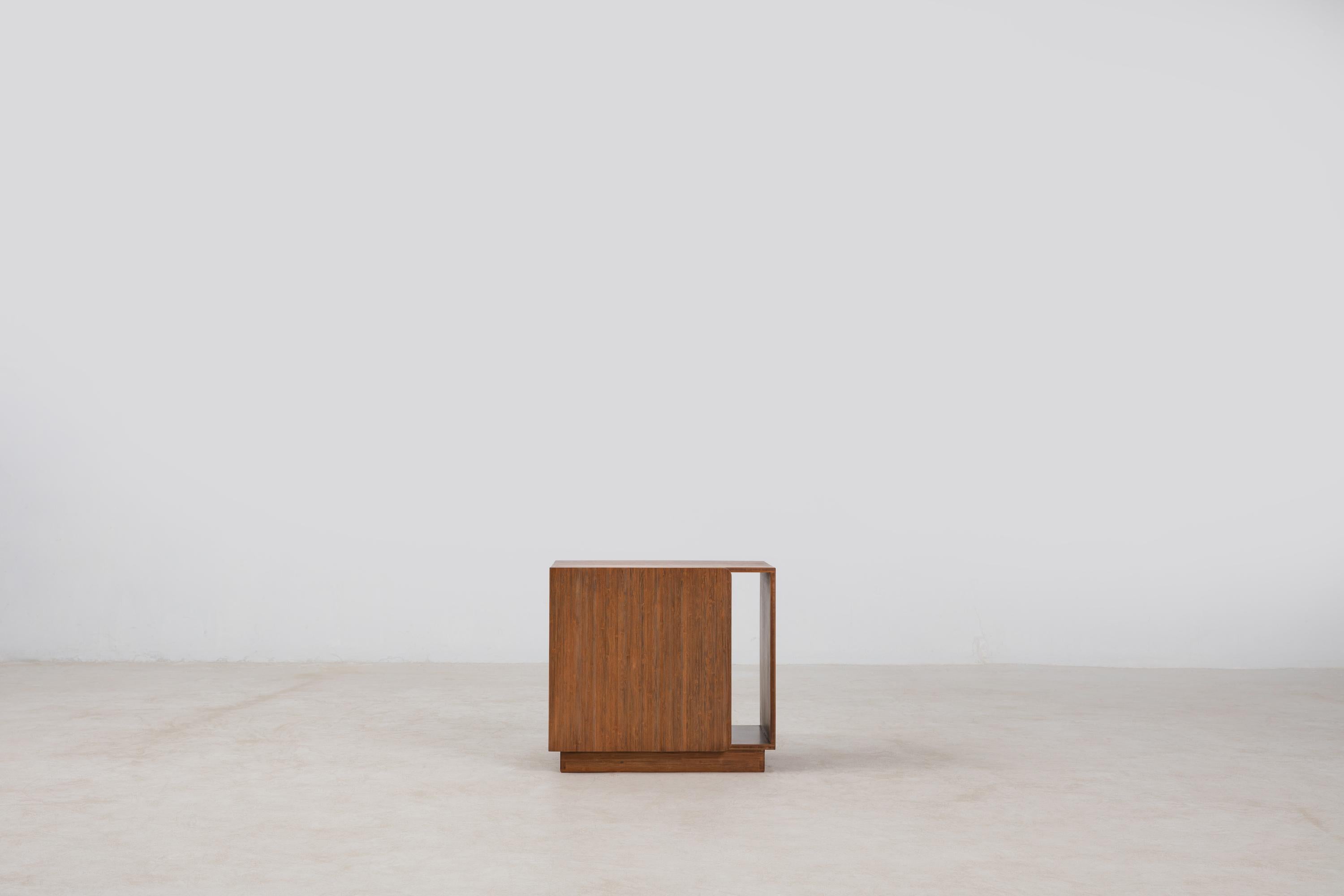 Noura Bamboo Nightstand For Sale 1