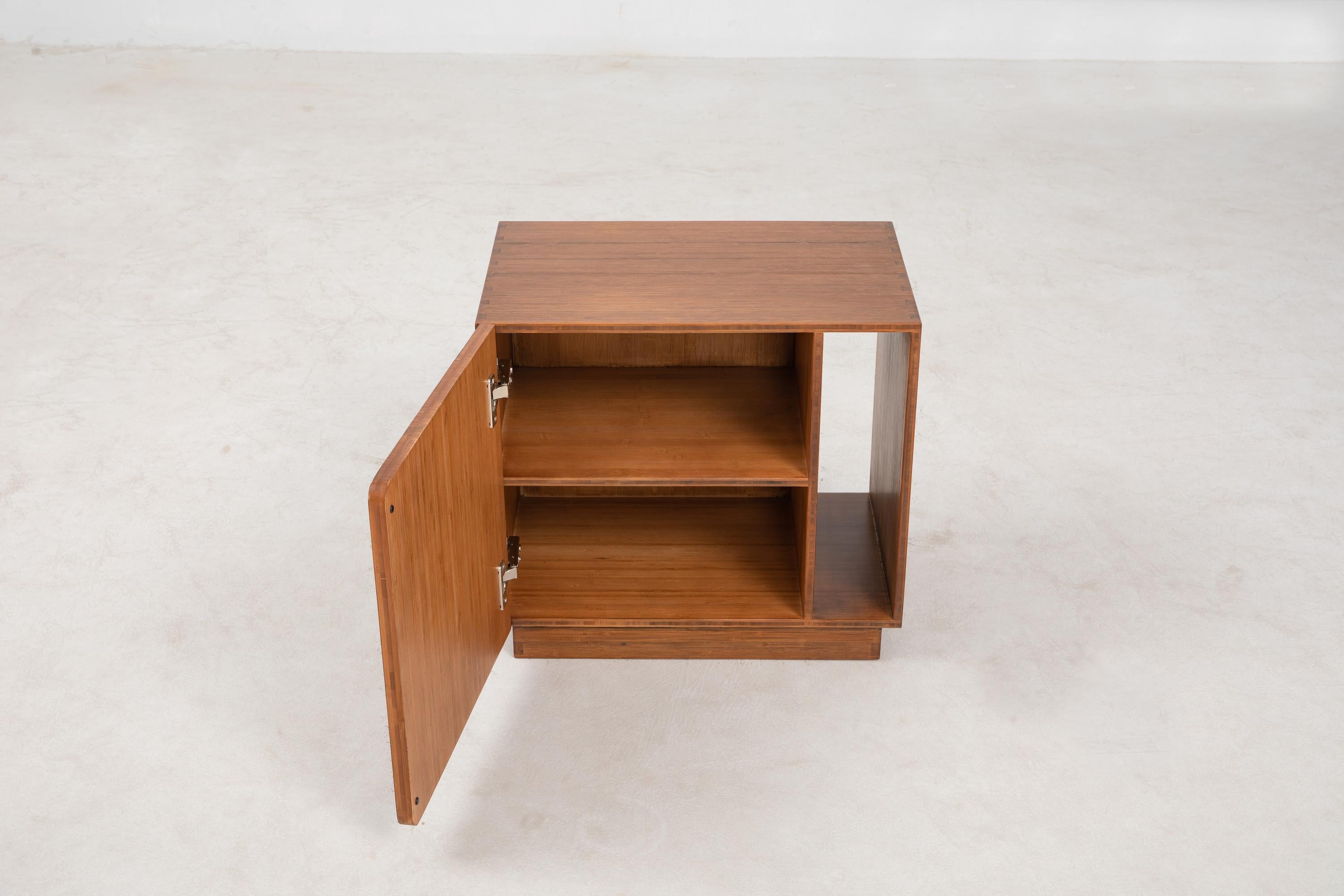 Noura Bamboo Nightstand For Sale 5