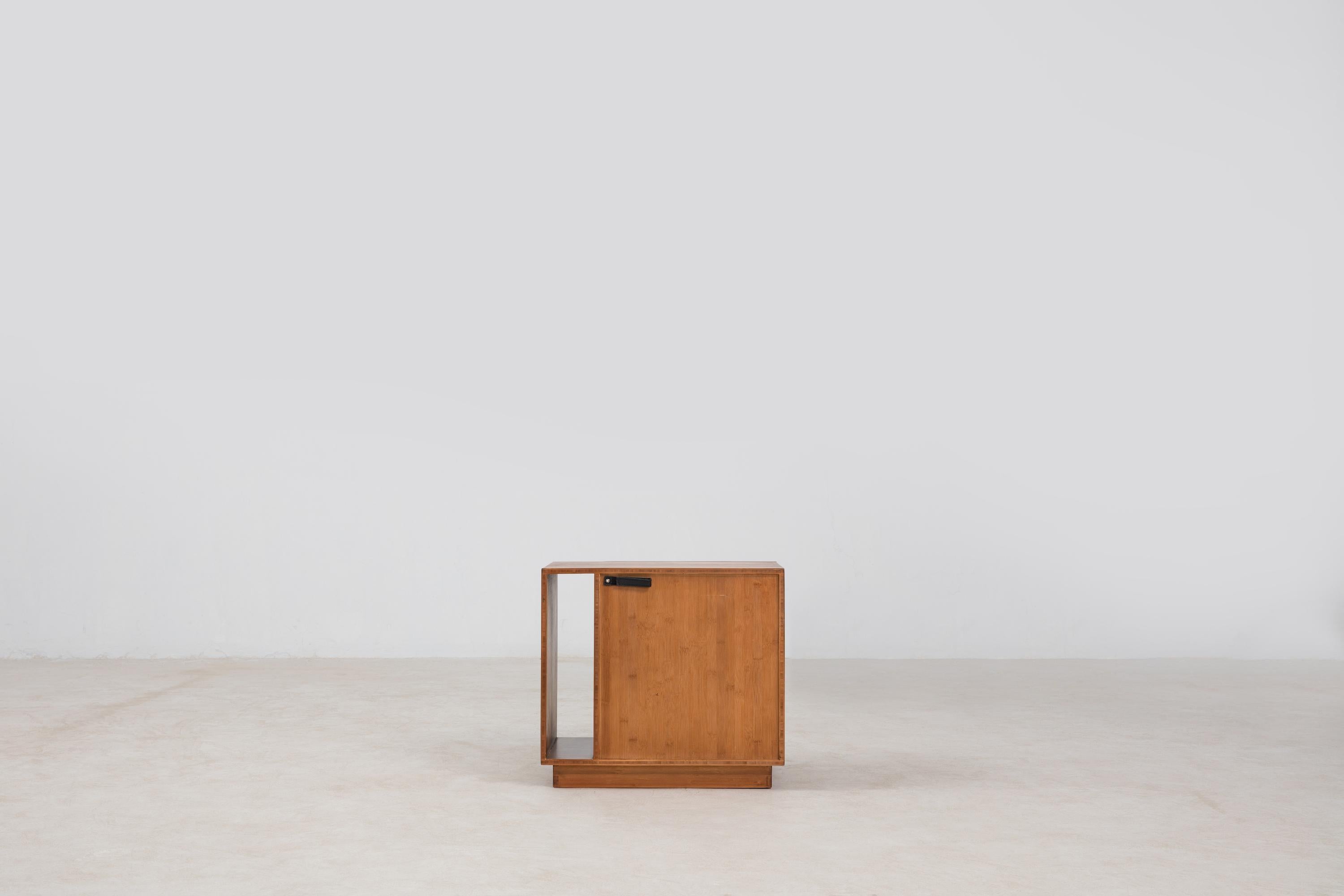 Noura Bamboo Nightstand For Sale 6