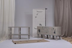 Étagère de la collection Nouveau / SUI2 en bois de bouleau teinté
