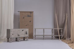 Étagère SUI3 de la collection Nouveau fabriquée en bois de bouleau teinté