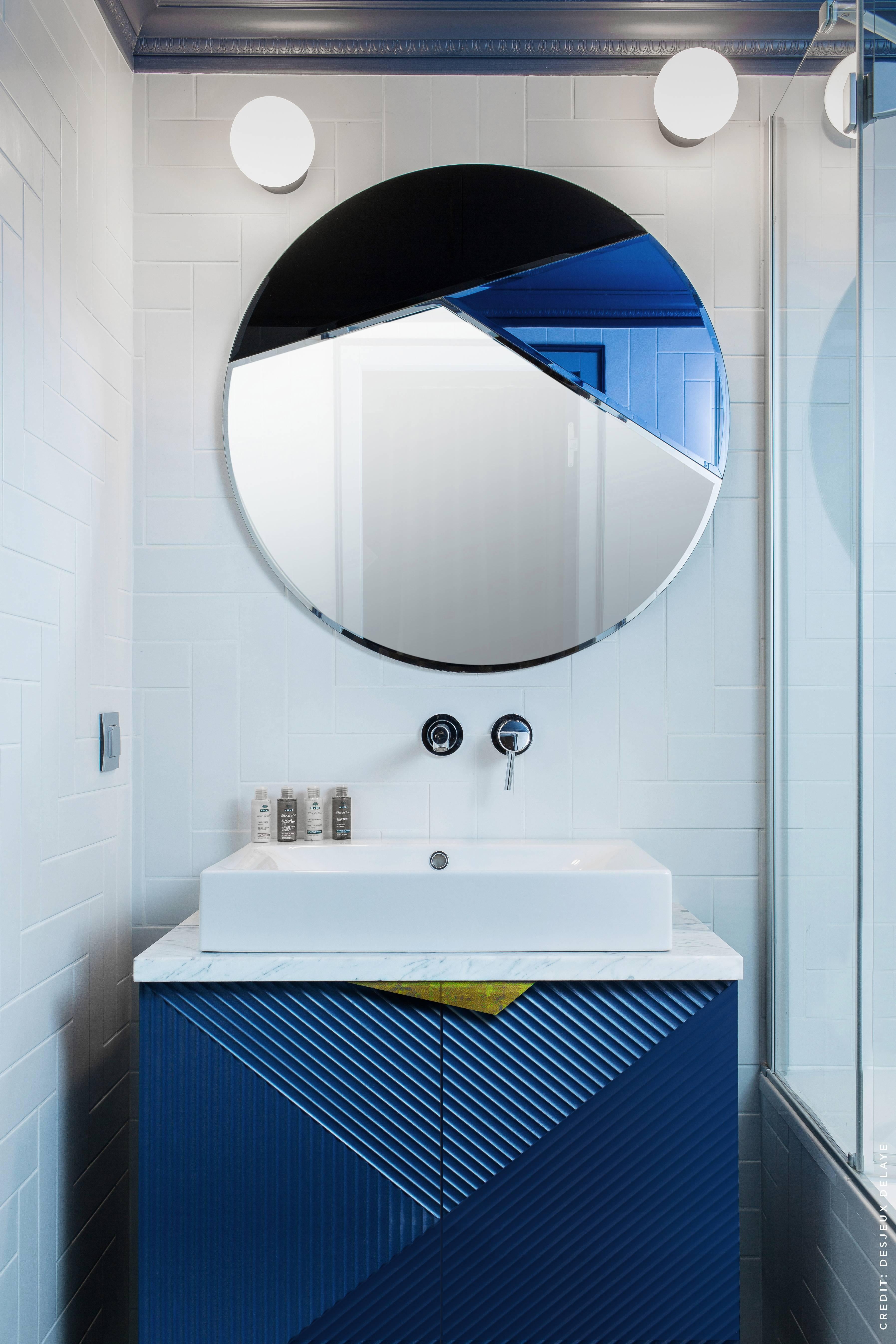 Danish Nouveau Design Colorful Mirror