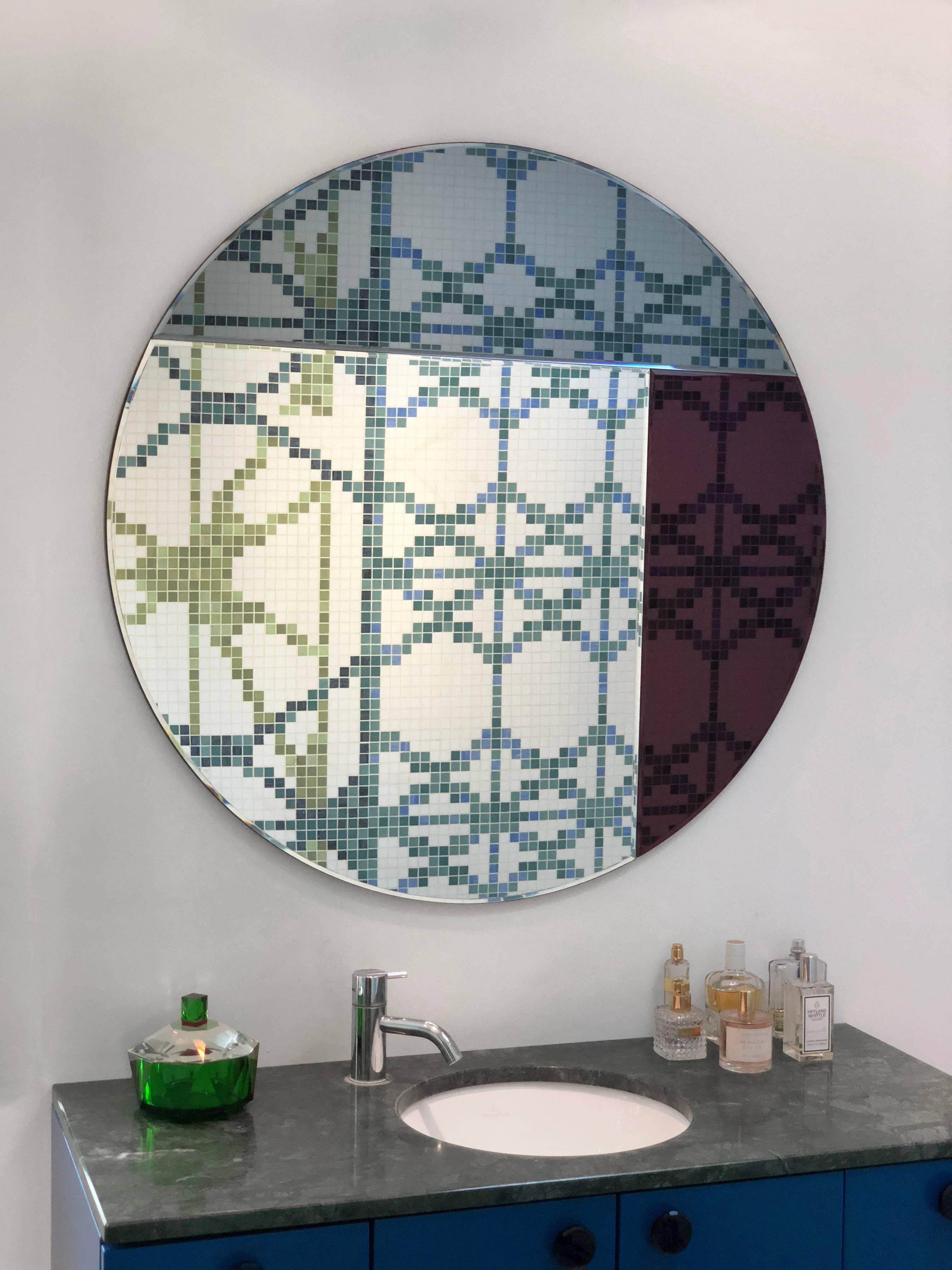 Danish Nouveau Design Colorful Mirror