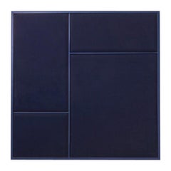 Nouveau Medium Pin Board in Navy Blue & Navy Blue Frame by All The Way To Paris