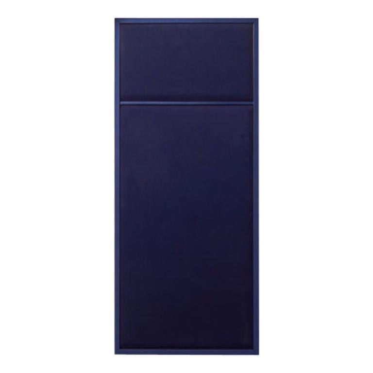 Nouveau Small Pin Board in Navy Blue & Navy Blue Frame by All The Way To Paris For Sale