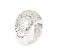 Bague Nouvelle Bague en or blanc 18 carats et diamants
