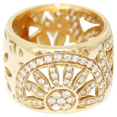 Nouvelle Bague 18K Yellow Gold Diamond  Ring