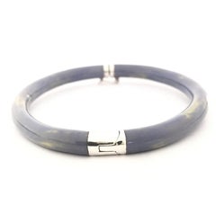 Nouvelle Bague Diamond Gold Silver and Enamel Bangle NB1804BPRN
