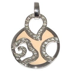 Pendentif pour femme Nouvelle Bague en émail et diamants E281PRN