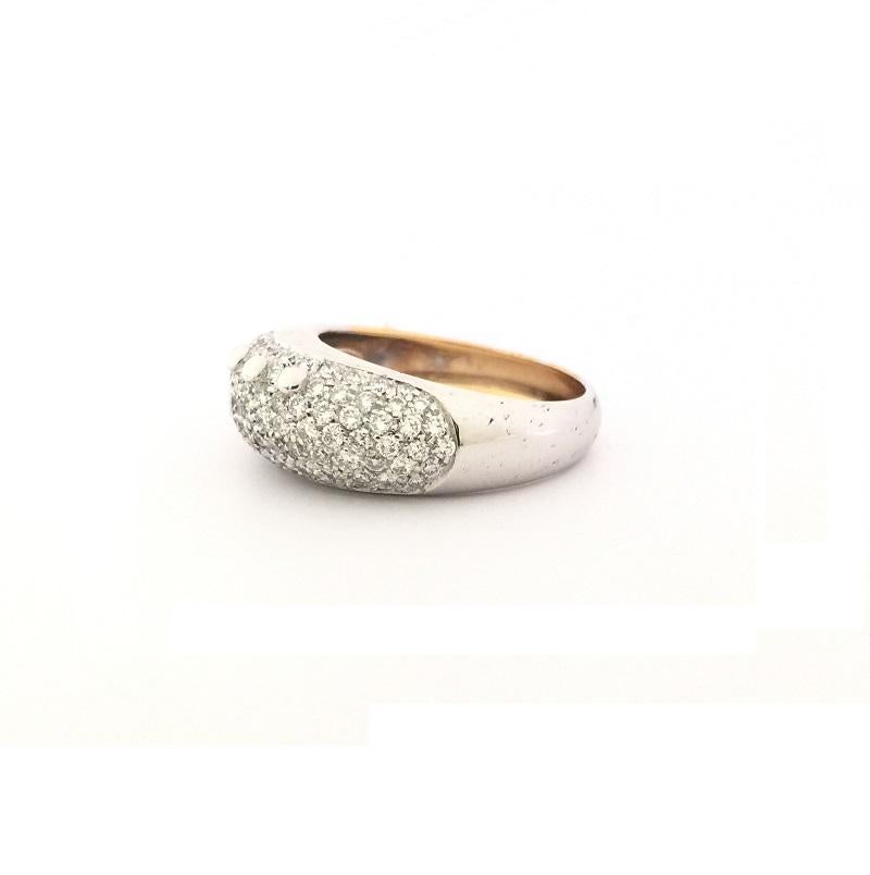 Nouvelle Bague Enamel and Diamond Ladies Ring A637BT For Sale 1