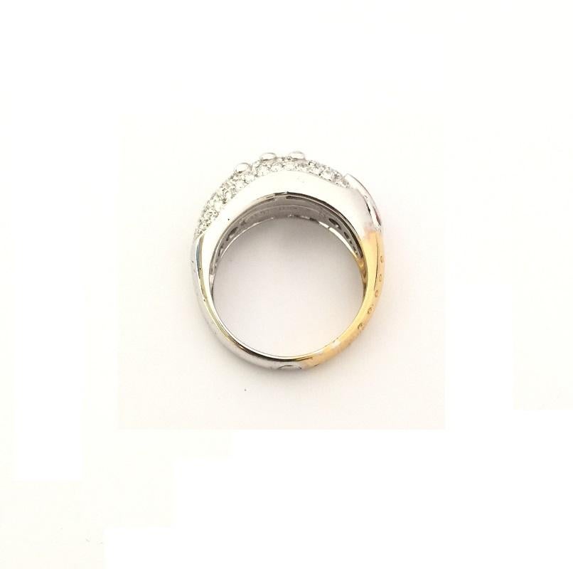 Nouvelle Bague Enamel and Diamond Ladies Ring A637BT For Sale 3