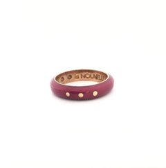 Nouvelle Bague Enamel and Gold Ladies Ring A1963CLN
