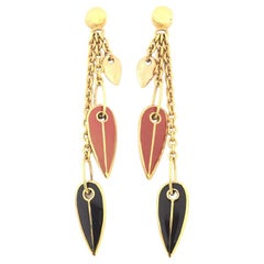 Nouvelle Bague Enamel Ladies Earring O1501LEC