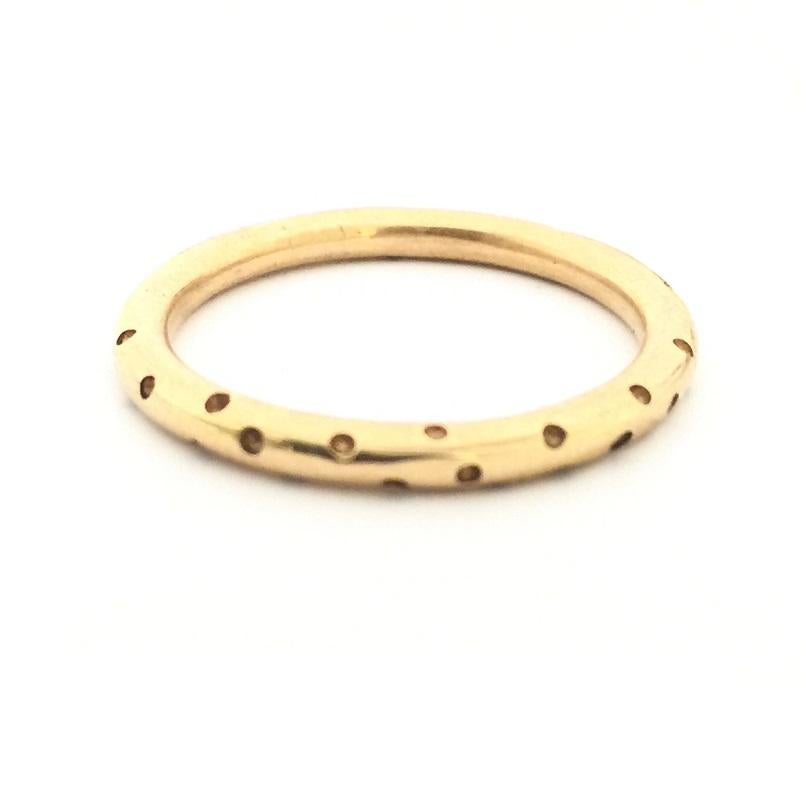 Nouvelle Bague Yellow Gold Ring 
Ring Size 7
A1955