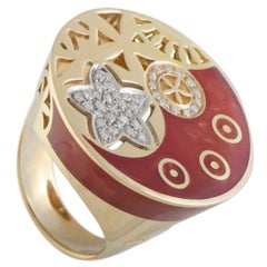 Nouvelle Bague India Preziosa 18 Karat Rose and White Gold Ring