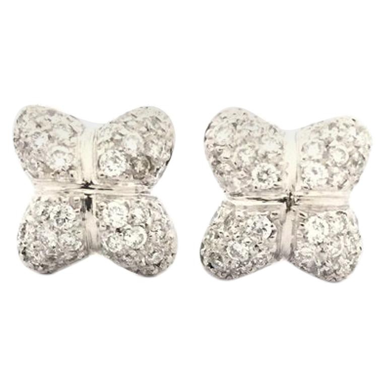 Nouvelle Bague Ladies Diamond Earring O790 For Sale