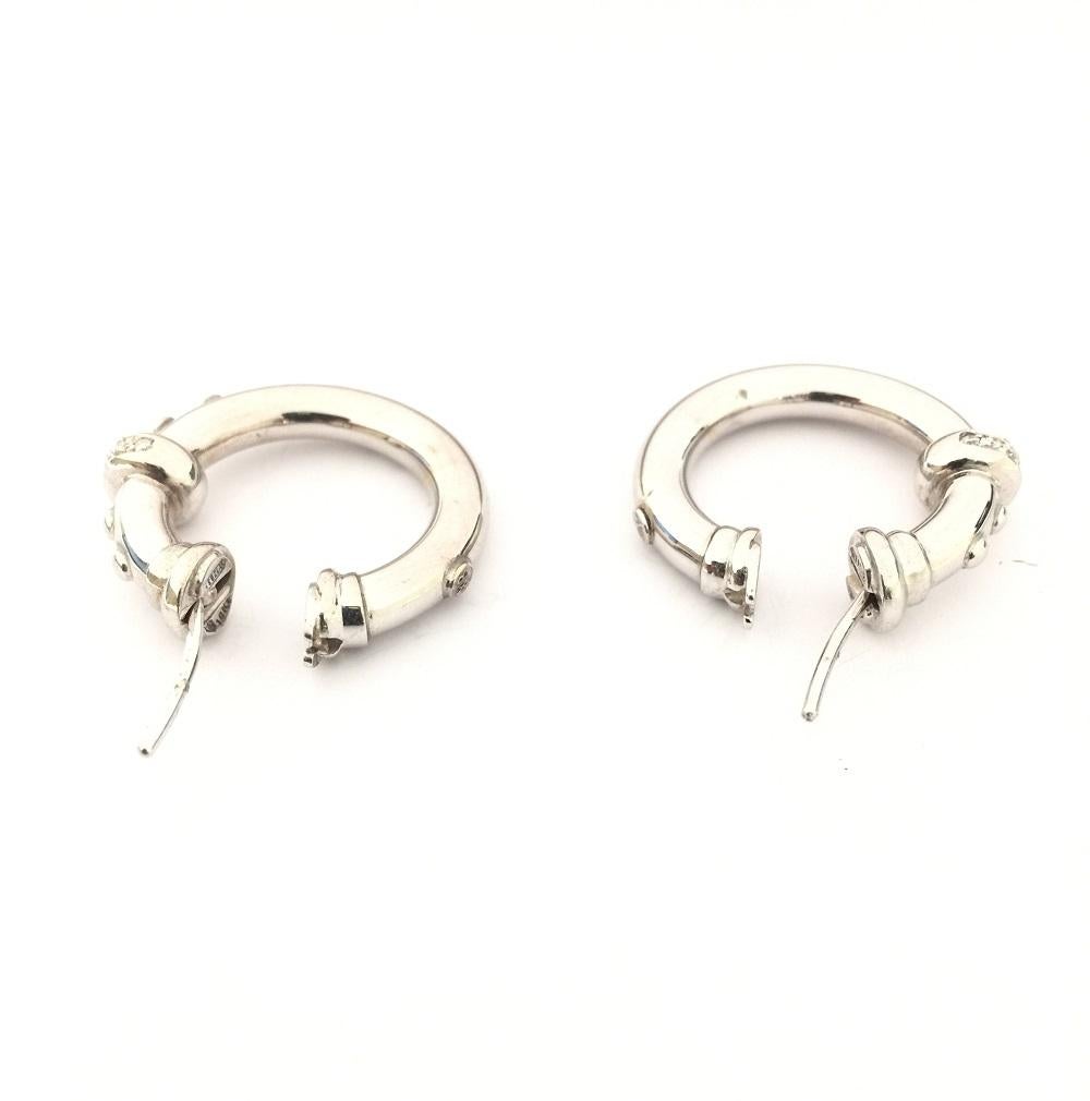 Nouvelle Bague Ladies Diamond Hoop Earring O1231 In New Condition For Sale In Wilmington, DE
