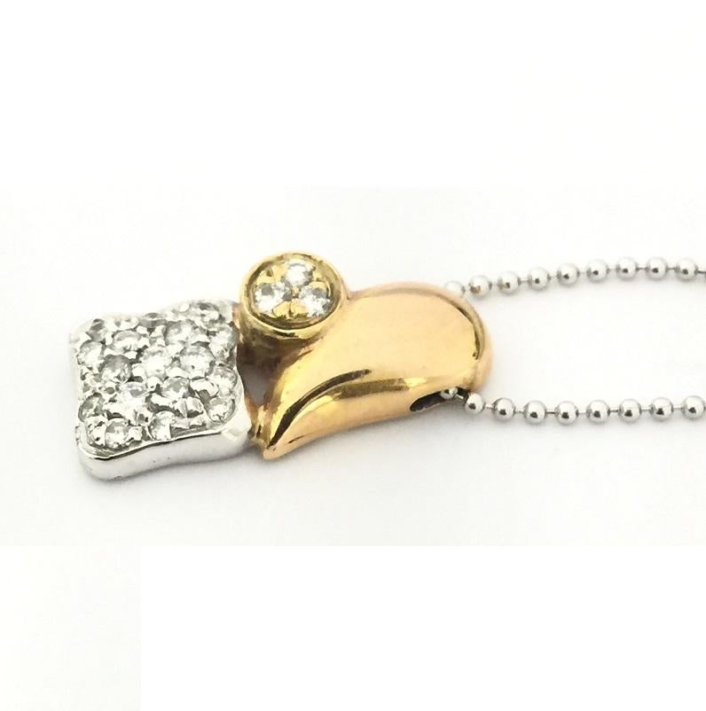 Round Cut Nouvelle Bague Ladies Diamond Necklace C1248 For Sale