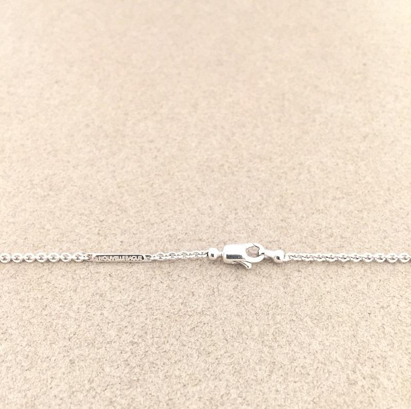 Women's or Men's Nouvelle Bague Ladies Diamond Necklace C1545 For Sale