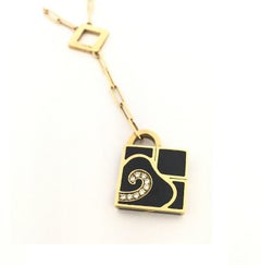 Nouvelle Bague Onyx and Diamond Necklace C2306N