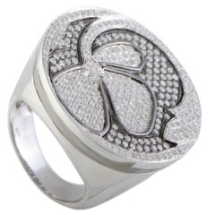 Nouvelle Bague Petali 18 Karat White Gold Diamond Ring