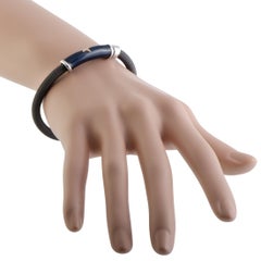 Nouvelle Bague Sterling Silver and 18 Karat Gold Diamonds and Blue Enamel Star B
