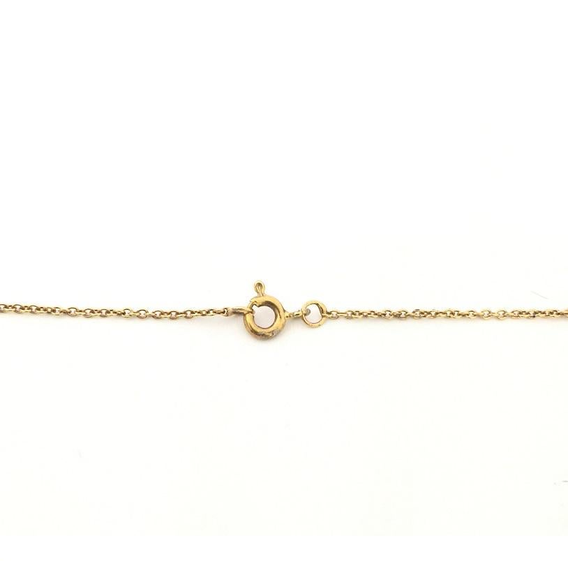Collier pour femme Nouvelle Bague en or jaune C875 Unisexe en vente