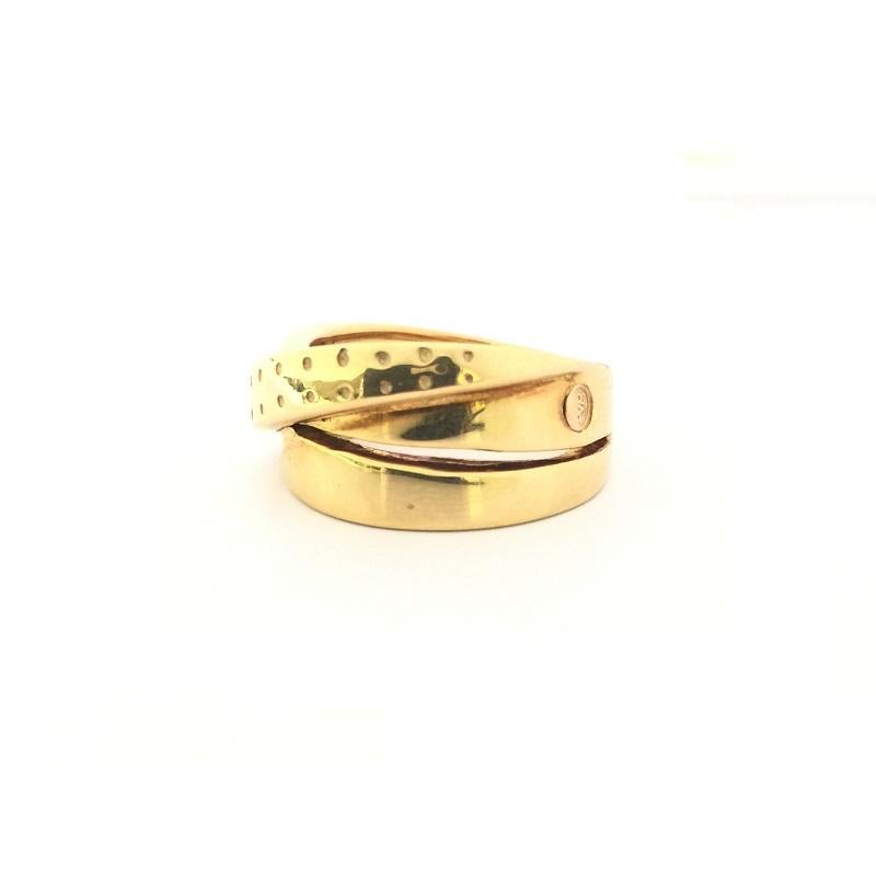 Nouvelle Bague Yellow Gold Ladies Ring A1580 For Sale 1