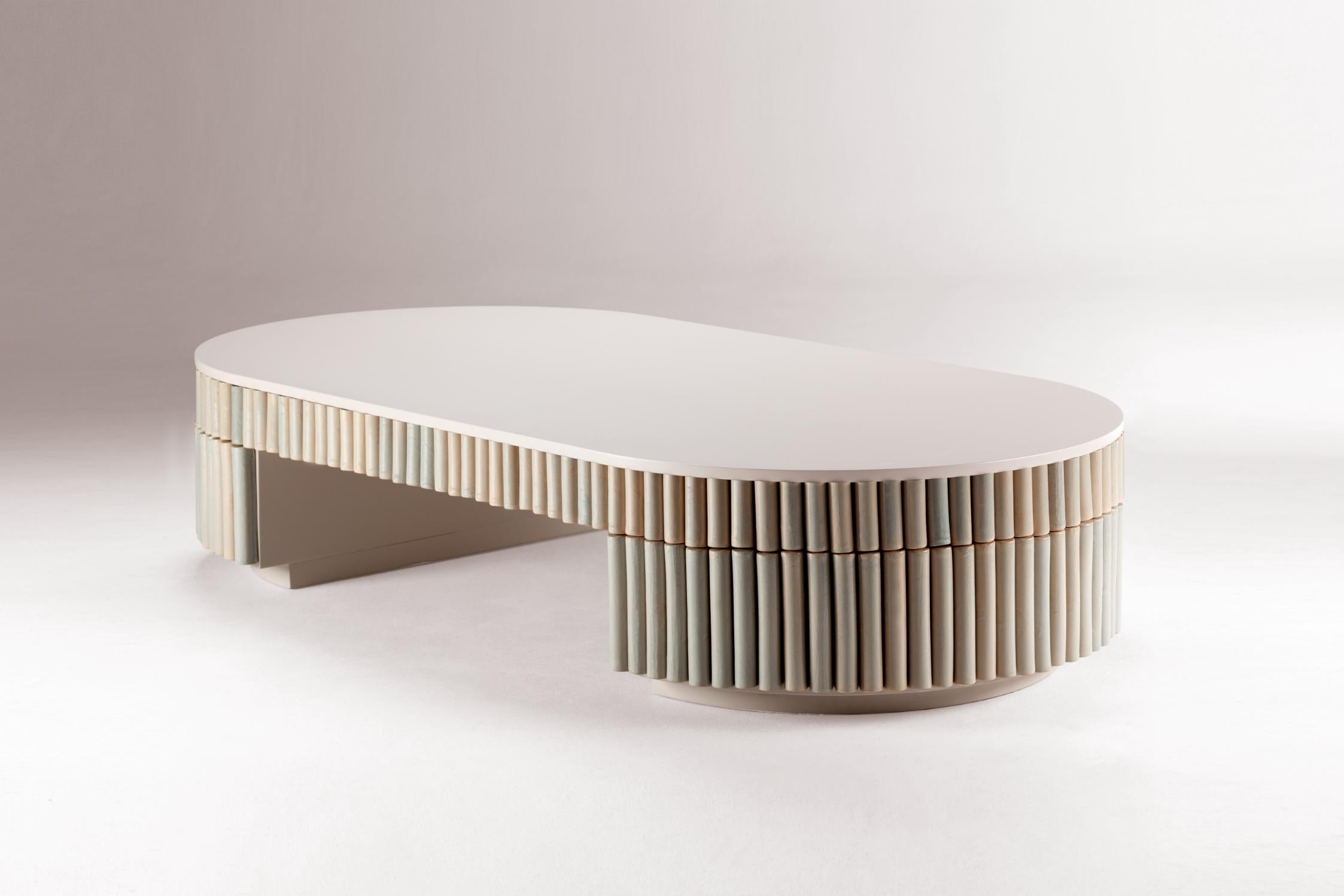 Post-Modern Nouvelle Vague Center Table by Dooq For Sale