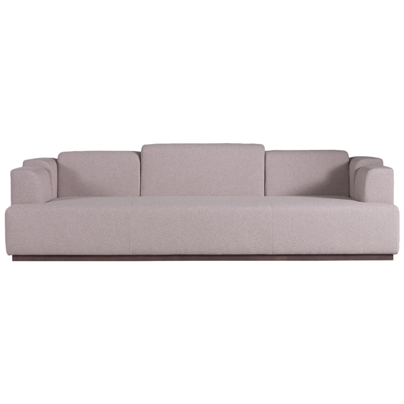 Nouvelle Vague Grey Sofa For Sale