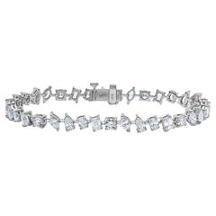 Bracciale tennis con coriandoli di diamanti Nova 7 Carati