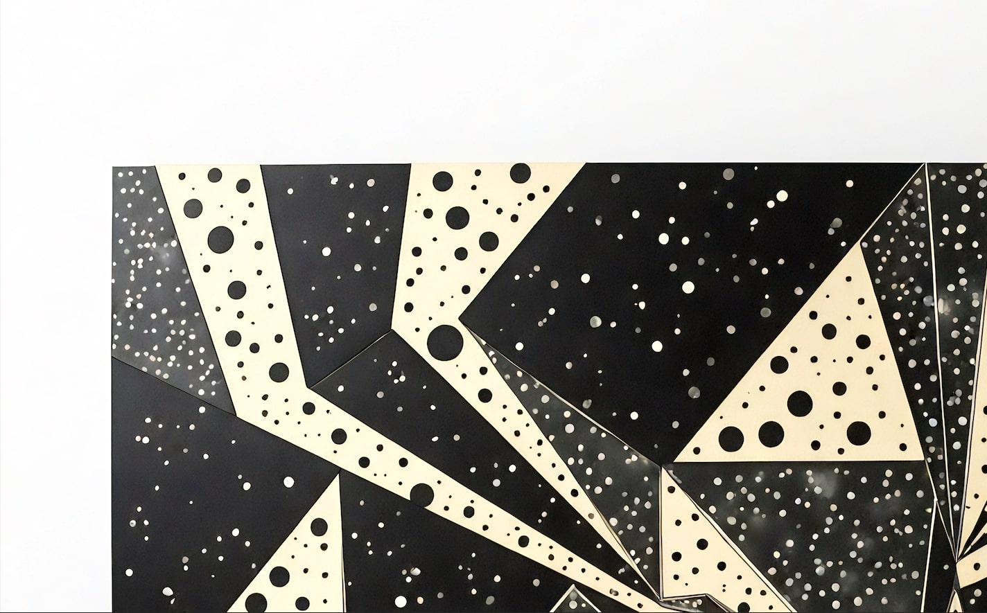 Art Deco Nova Arc Headboard by Artisanal For Sale
