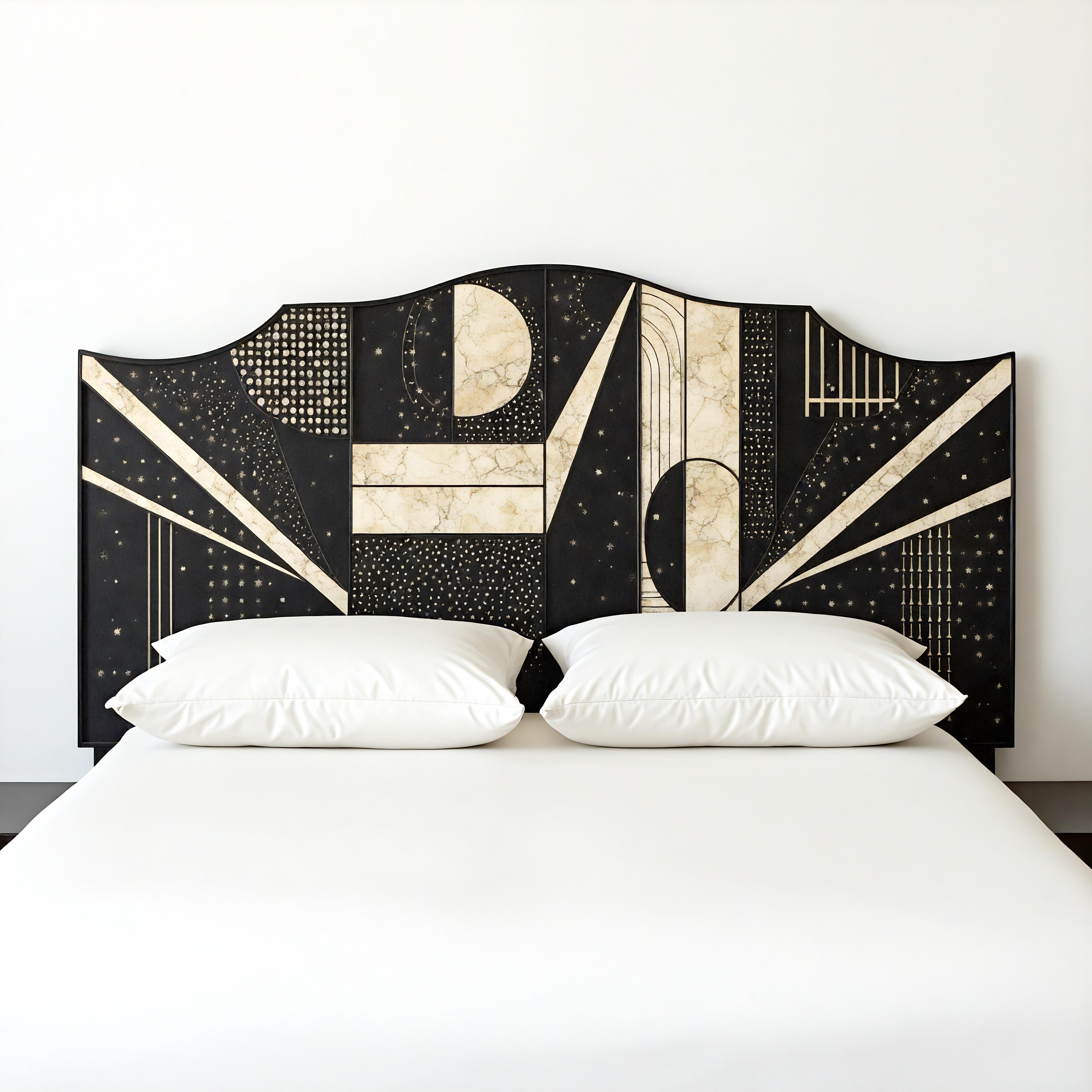 Contemporary Nova Arc Headboard by Artisanal For Sale