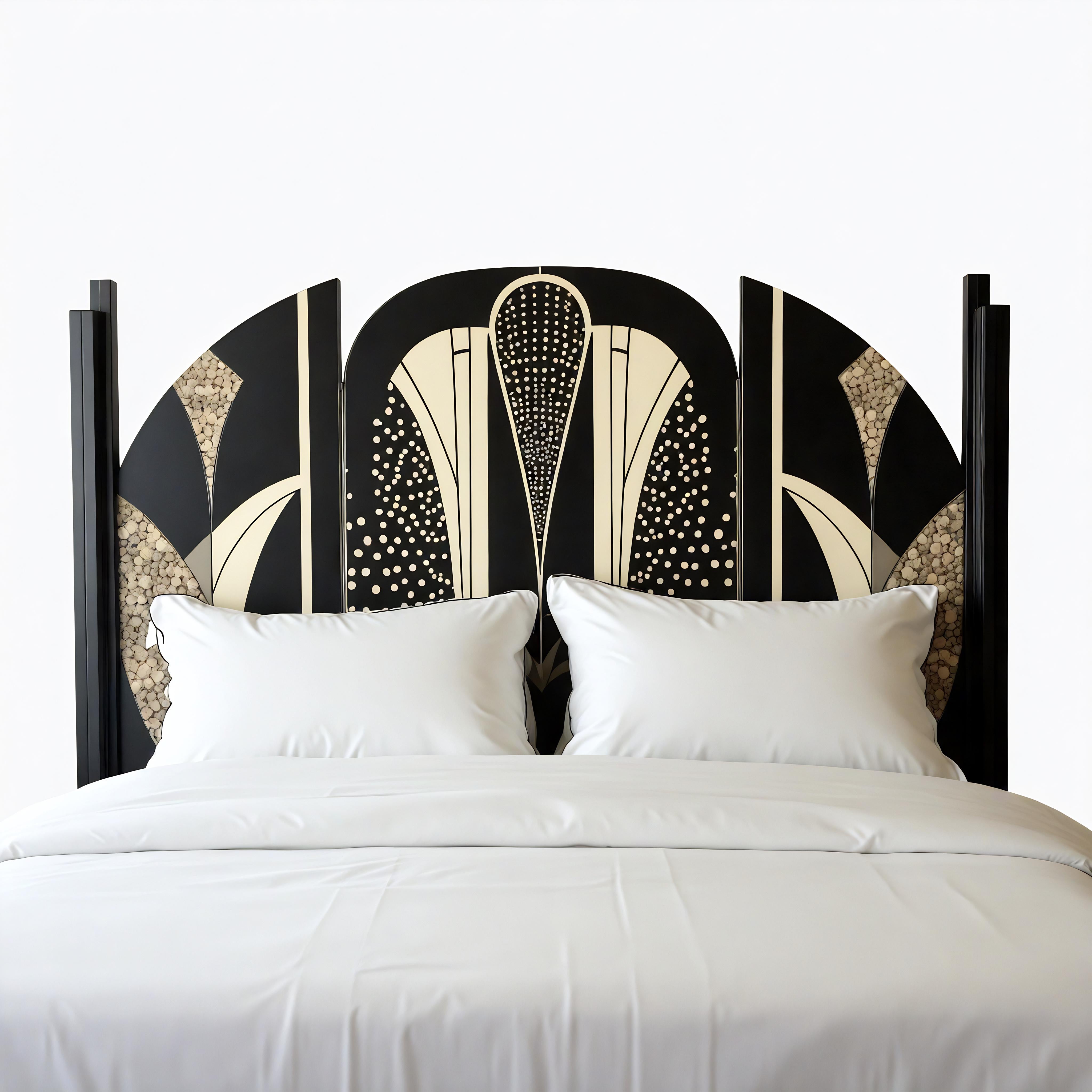 Contemporary Nova Arc Headboard by Artisanal For Sale