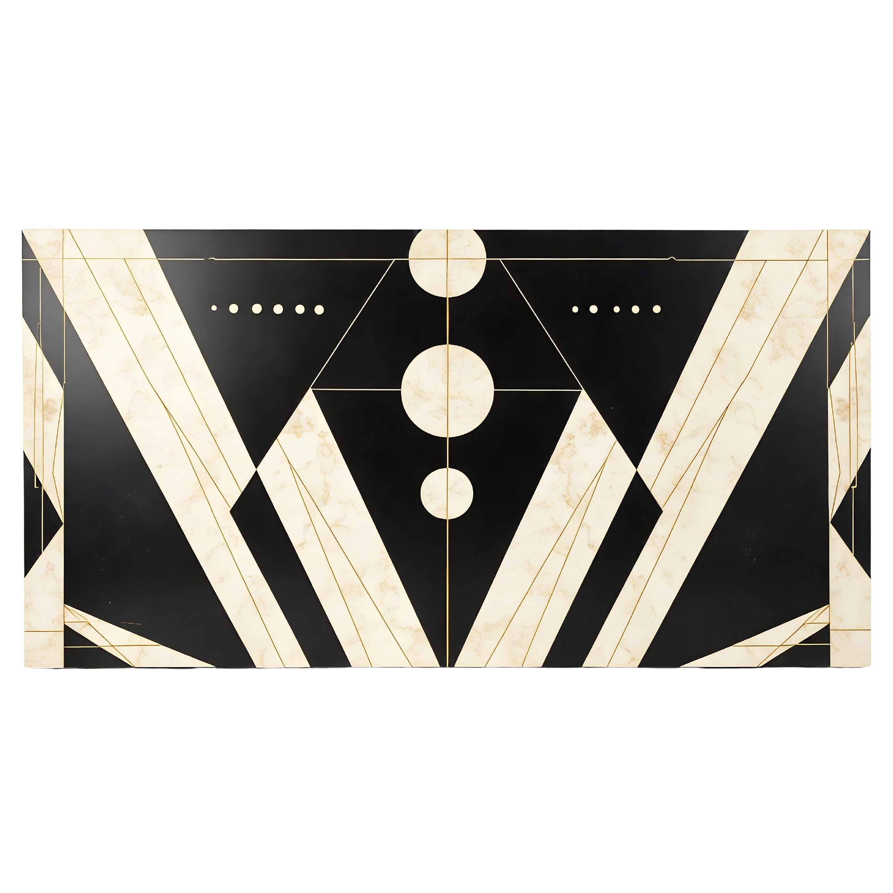 Nova Arc Headboard by Artisanal For Sale