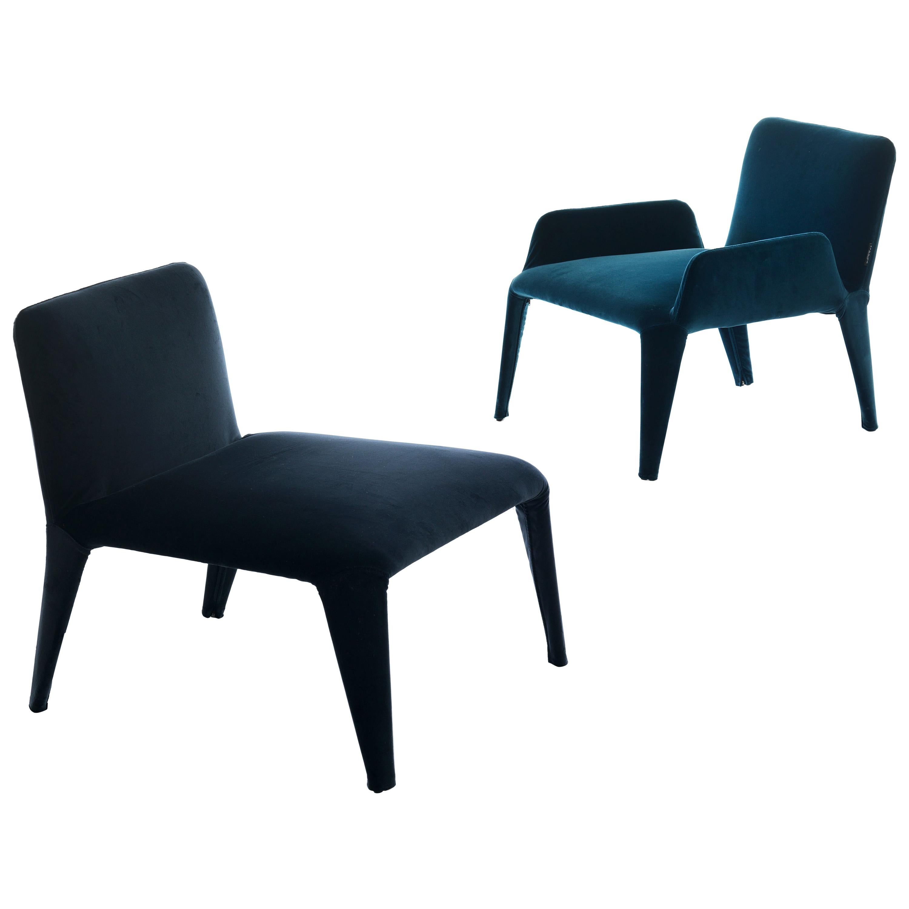 Federico Carandini Lounge Chairs