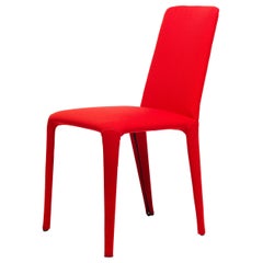 21st Century Modern Textile Chair With Removable Cover