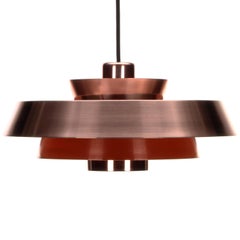 Nova Copper Pendant Light by Jo Hammerborg for Fog 
Morup in 1963