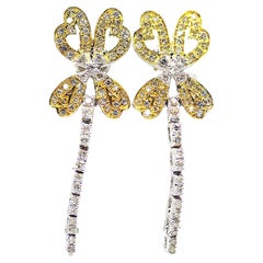 Nova Diamond Butterfly Earrings