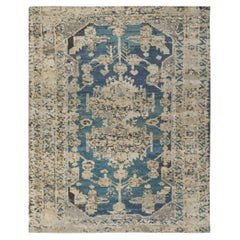 Nova Hand-Knotted Wool Area Rug, Transitional Design, 8'x10', Nepal
