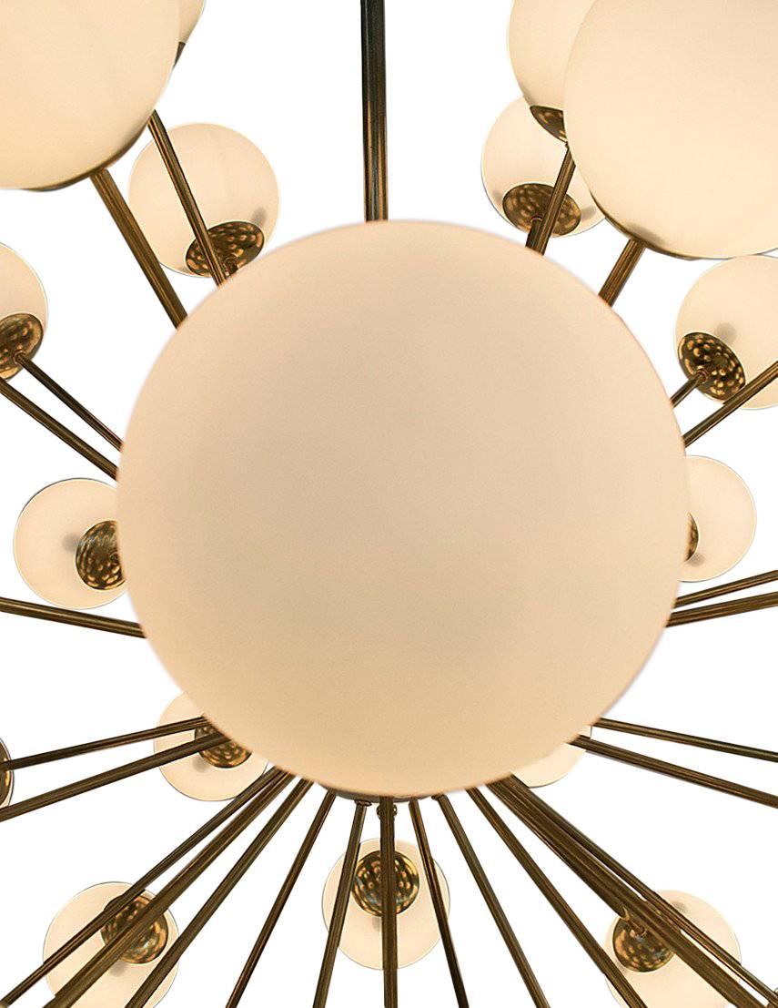 Italian Nova Sputnik Chandelier by Fabio Ltd