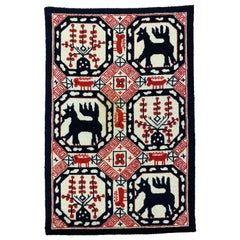 Tapis de laine de Nouvelle-Écosse Chetticamp, Nouvelle-Écosse