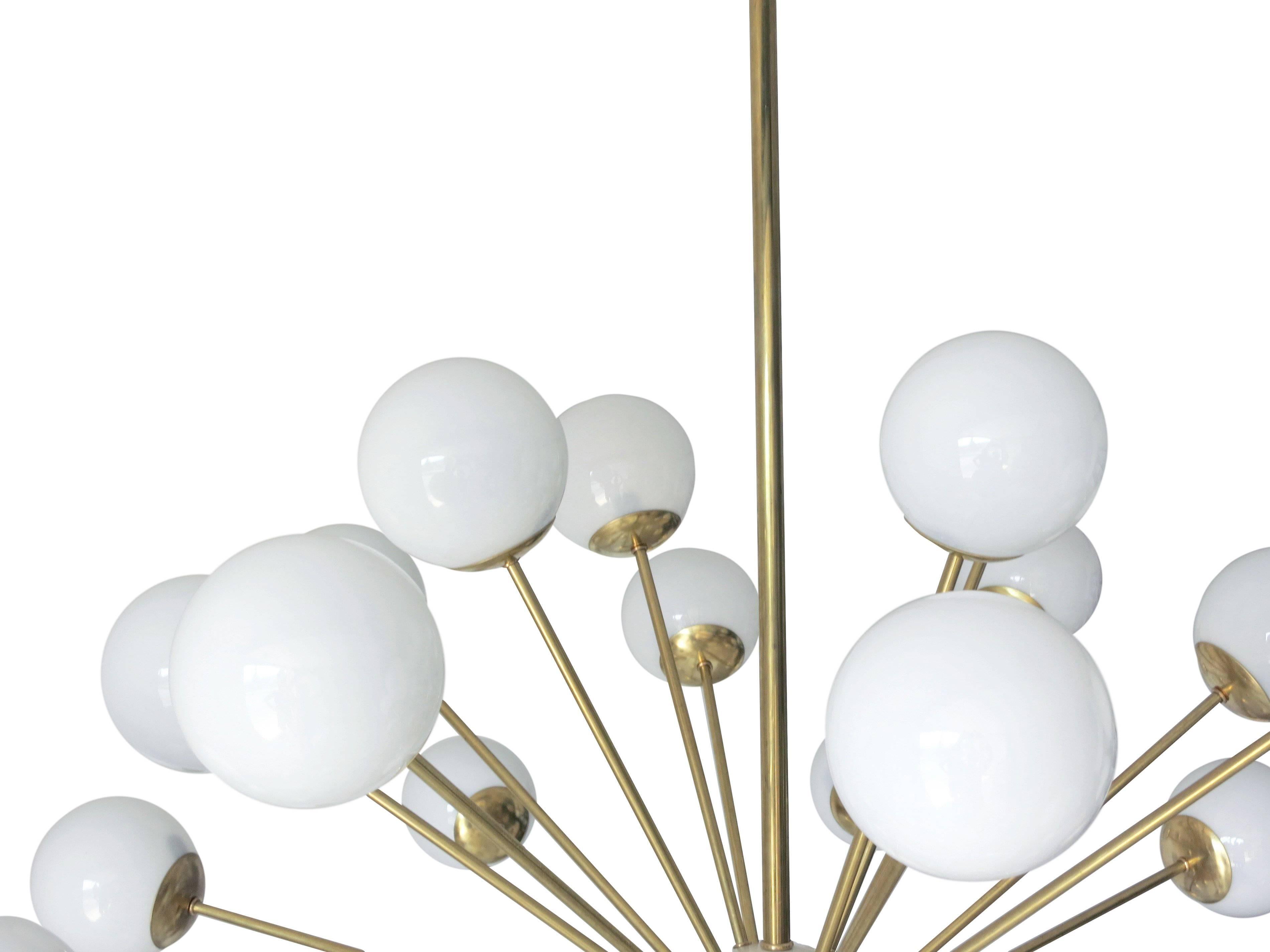 Moderne Lustre Spoutnik Nova de Fabio Ltd en vente