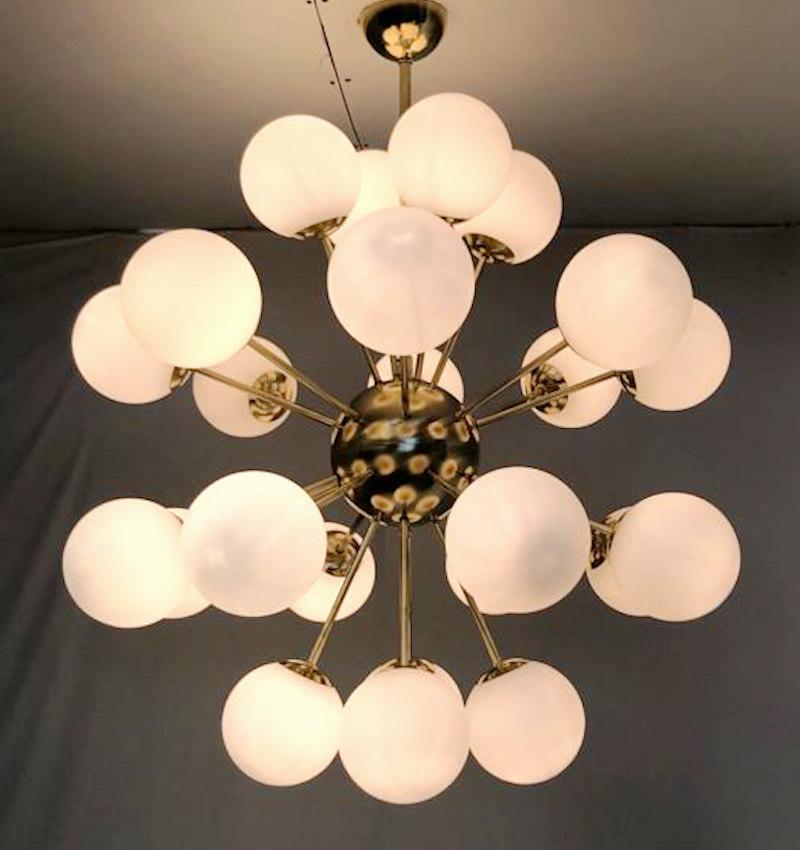 Italian Nova Sputnik Chandelier by Fabio Ltd For Sale